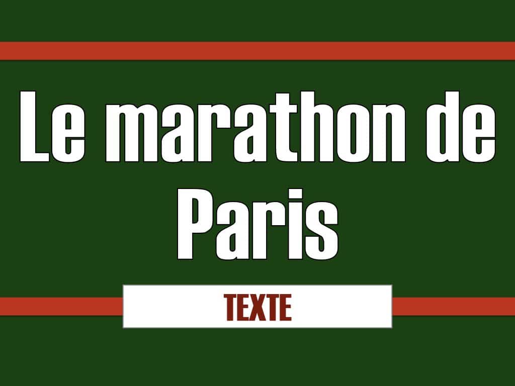 marathon de paris