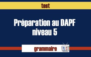 test français débutant