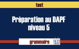 test français débutant