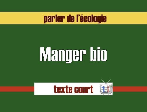 Manger bio - texte court