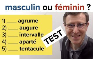 masculin ou féminin