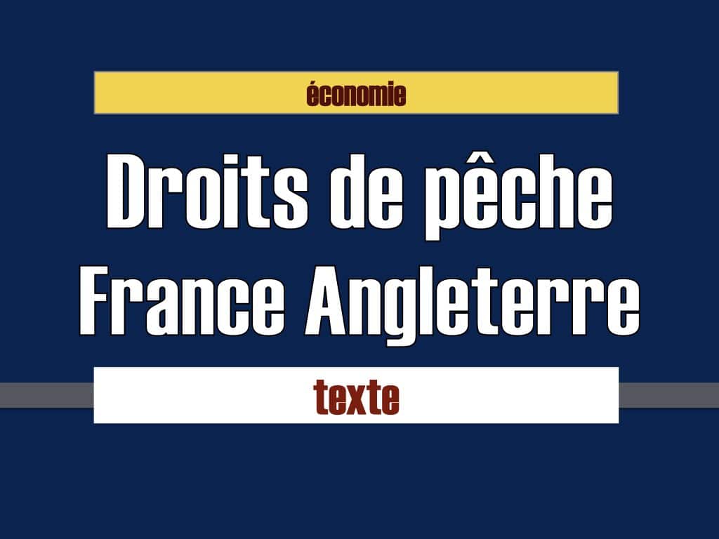 droits peche france angleterre