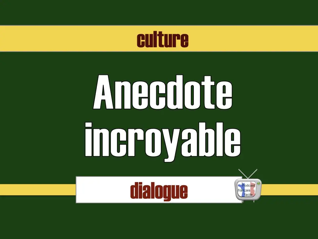 anecdote