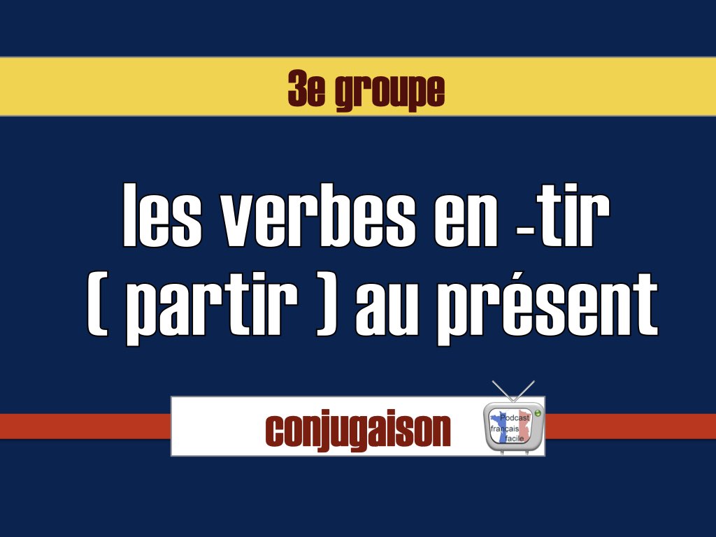 conjugaison verbes tir present indicatif