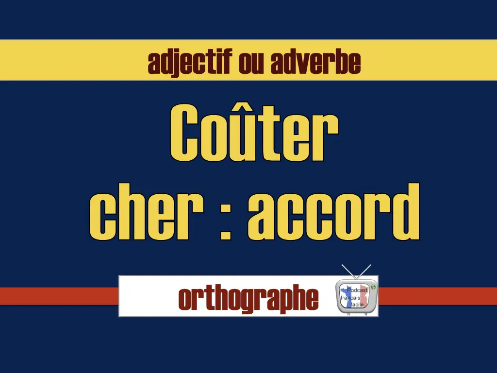 Coûter cher accord