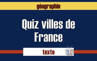 quiz ville de france