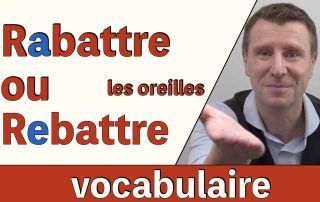 rabattre ou rebattre