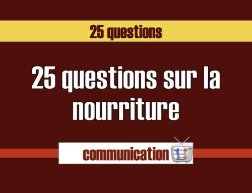 25 questions sur la nourriture