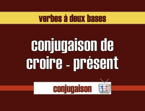 Conjugaison de croire