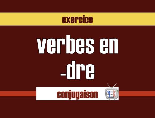 Verbe en -dre