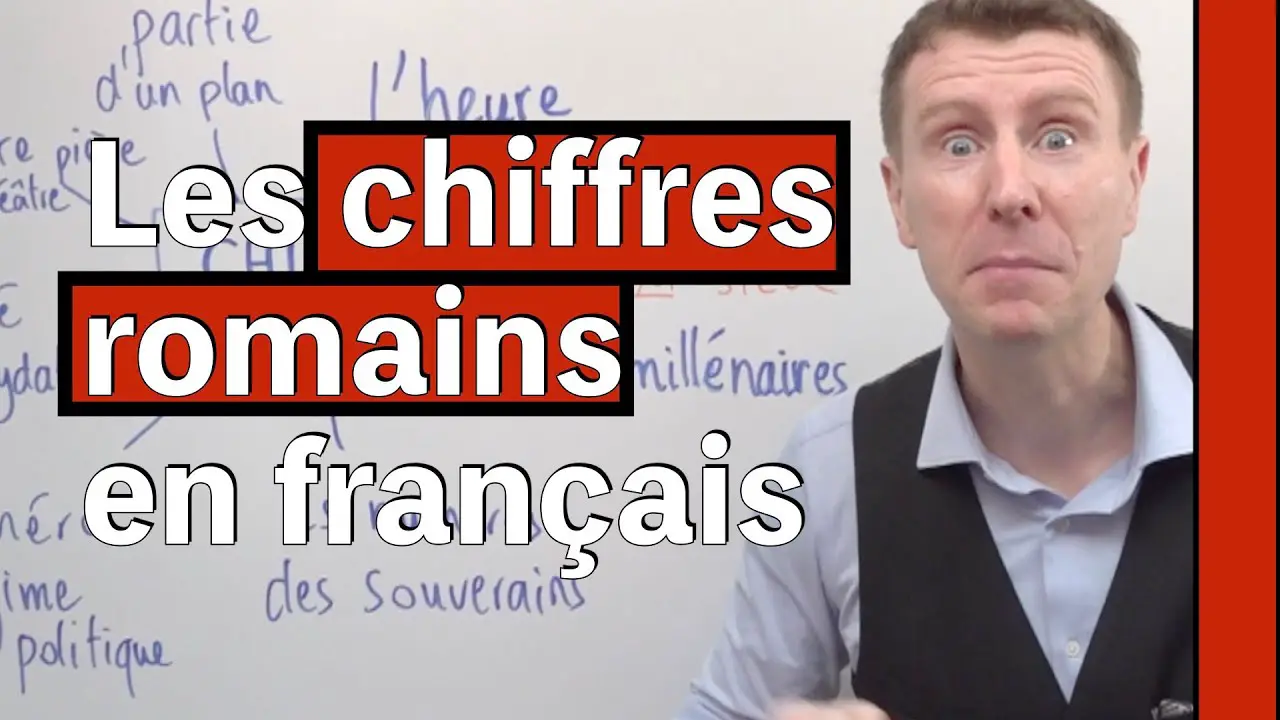 Les chiffres romains