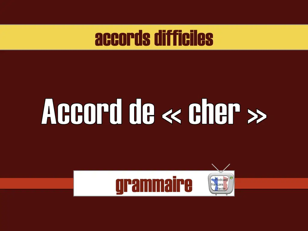 accord de cher