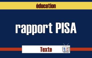 Rapport PISA texte FLE