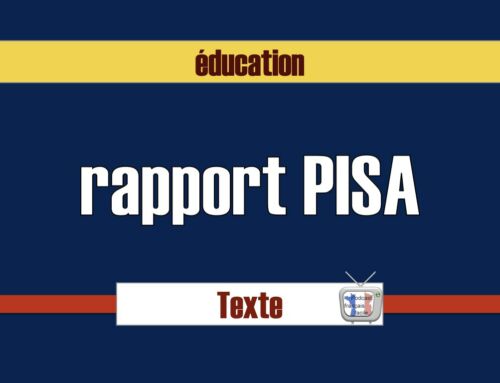 Analyse des résultats PISA des Français