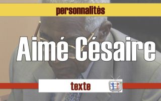 Aimé Césaire texte FLE