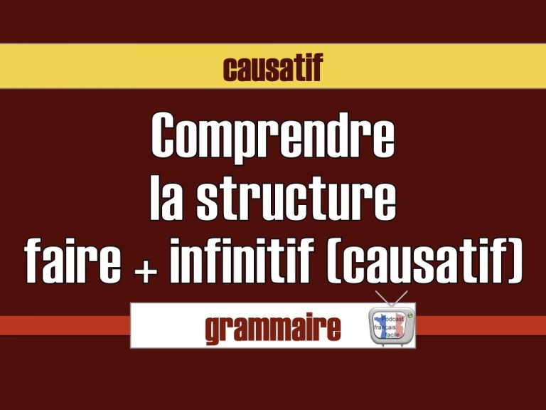 faire causatif