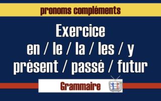 pronoms compléments exercices pdf