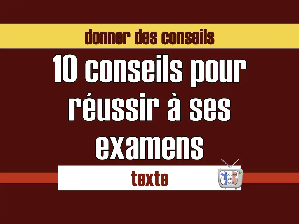 réussir ses examens