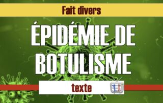 botulisme texte FLE