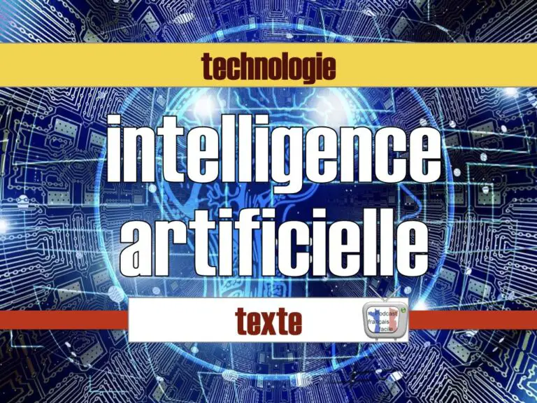 intelligence artificielle texte FLE