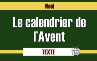 calendrier avent