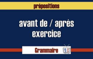 avant après exercice