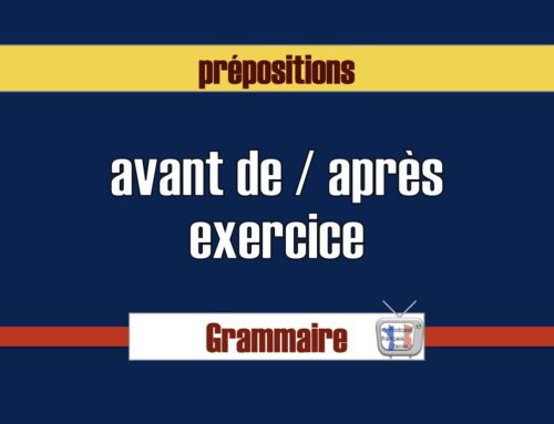 Avant après exercice 2