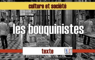 bouquinistes texte FLE