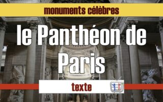 le Panthéon de Paris - texte FLE