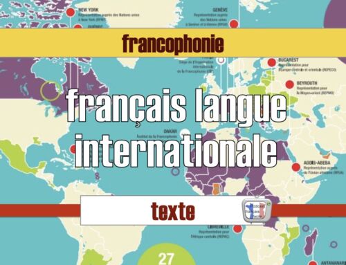 Le français langue internationale