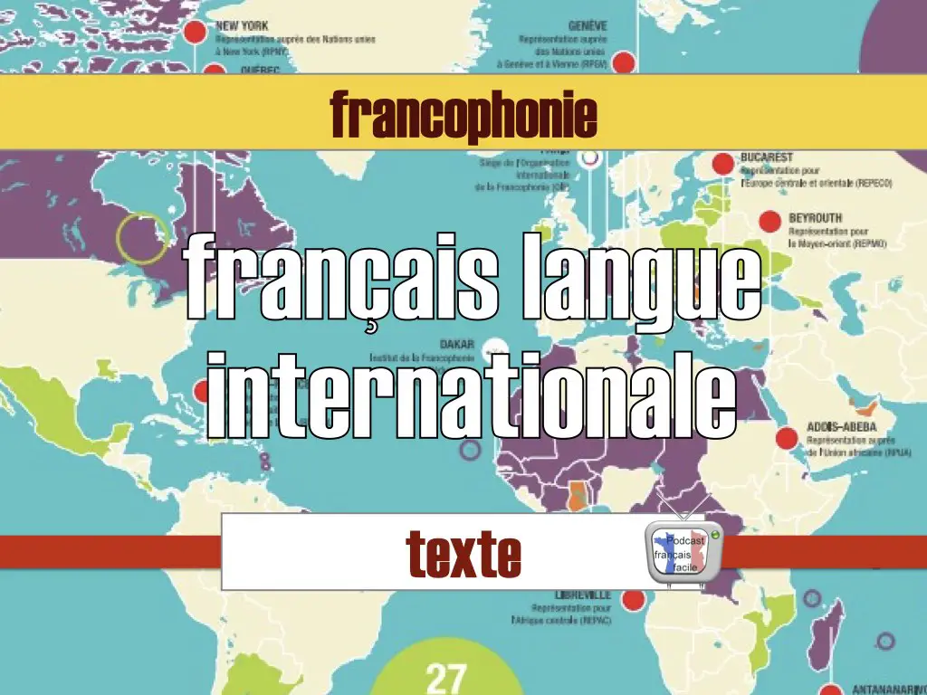 français langue internationale