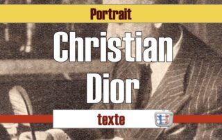 christian dior texte FLE