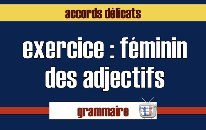 - Apprendre la grammaire française - Learn french grammar