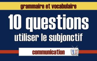 parler au subjonctif