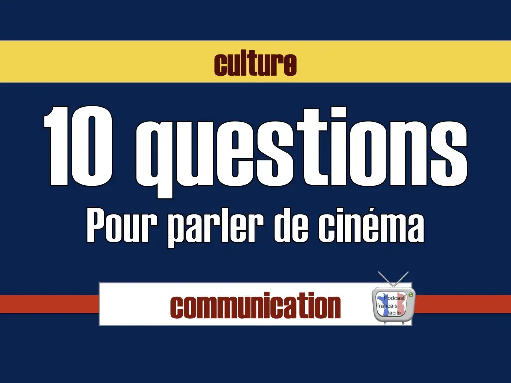 parler de cinéma FLE