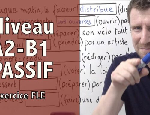 Exercice au passif - transcription de la vidéo