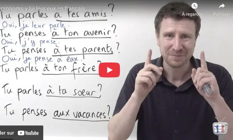 exercice pronoms y leur
