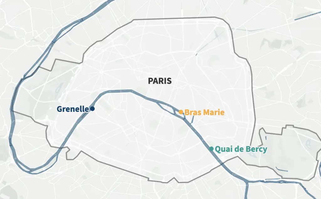 baignade dans la Seine