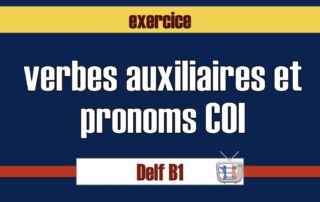Auxiliaires modaux et pronoms compléments