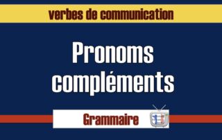 verbes de communicatione et pronoms compleĢments